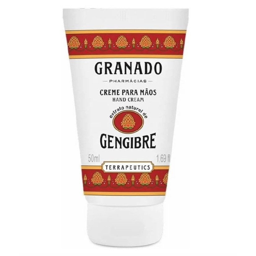 Granado Creme Para As Mãos Terrapeutics Gengibre 50ml