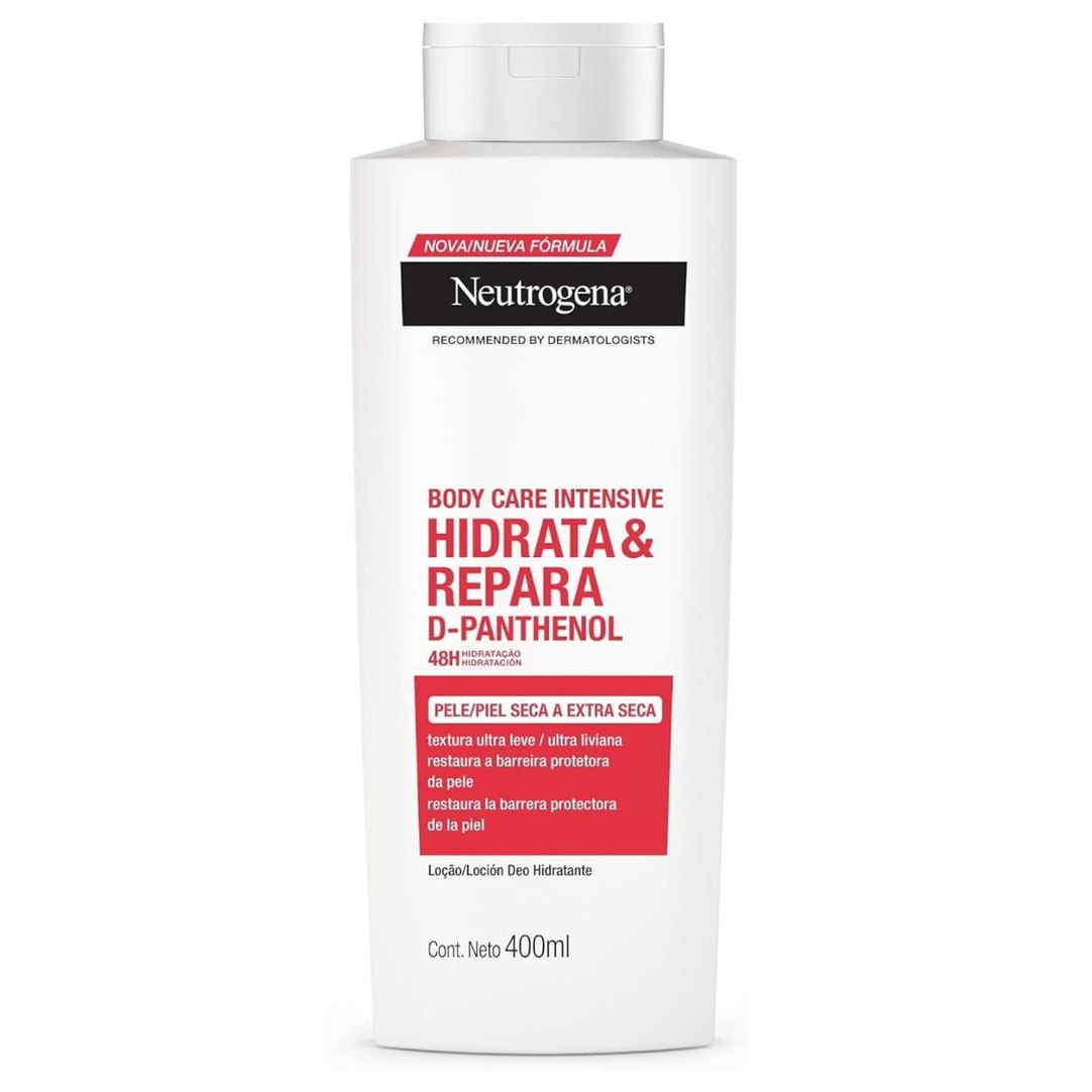[3 UNIDADES] Hidratante Corporal Neutrogena Body Care Hidrata&Repara, 400ml
