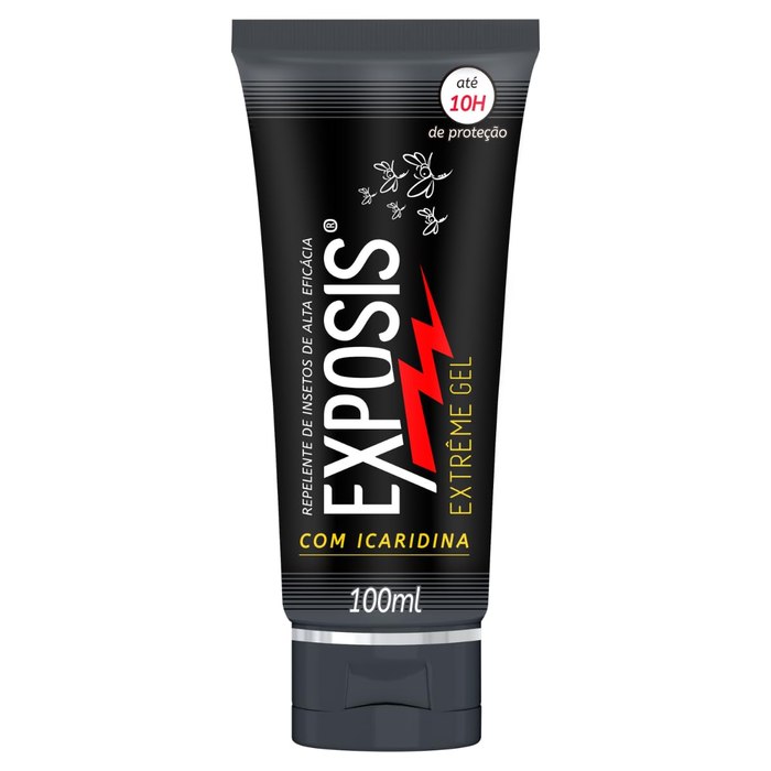 Repelente Gel de Mosquitos Exposis Extreme com Icaridina 100ml