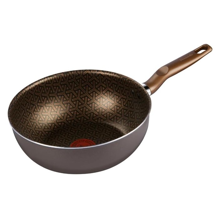 Frigideira Wok Rochedo Expert Chocolate 24cm