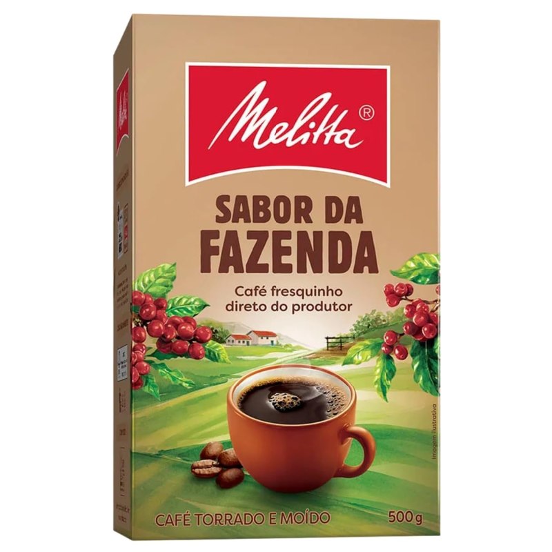 CAFÉ MELITTA SABOR DA FAZENDA VÁCUO 500g