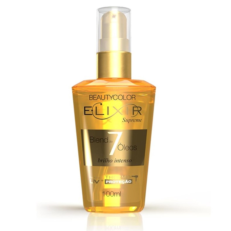 E.lixir Blend de 7 Óleos - Brilho e Luminosidade - BEAUTYCOLOR - 100ml