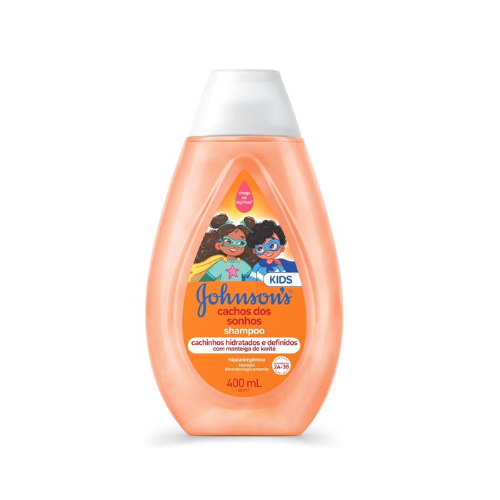 Shampoo Johnson's Baby Cachos dos Sonhos 400ml