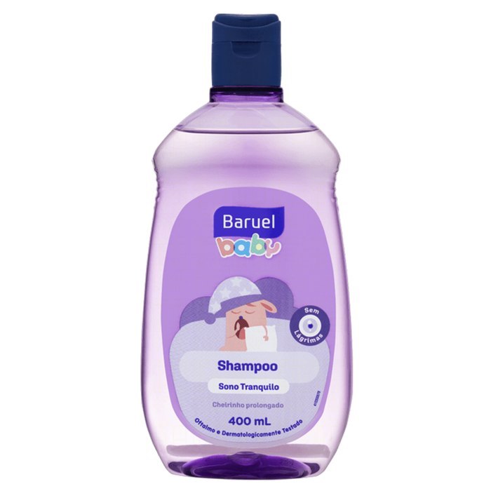 Shampoo Infantil Baruel Baby Sono Tranquilo 400ml