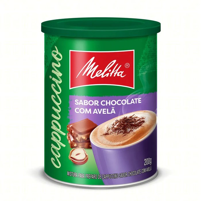 Cappuccino Melitta Chocolate com Avelã 200g