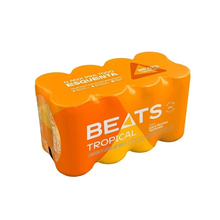 Pack de Beats Tropical 269ml 8 unidades