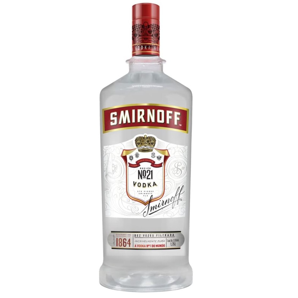 Vodka Smirnoff 1750ml