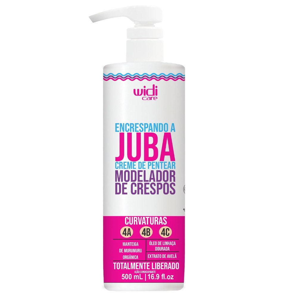 Widicare Encrespando A Juba Creme De Pentear