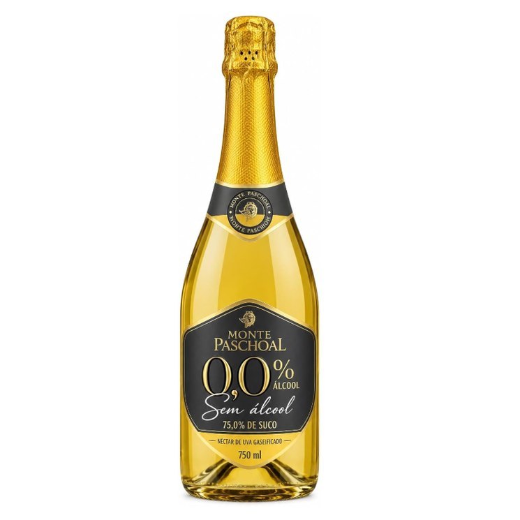 Espumante Zero Álcool Monte Paschoal 750ml