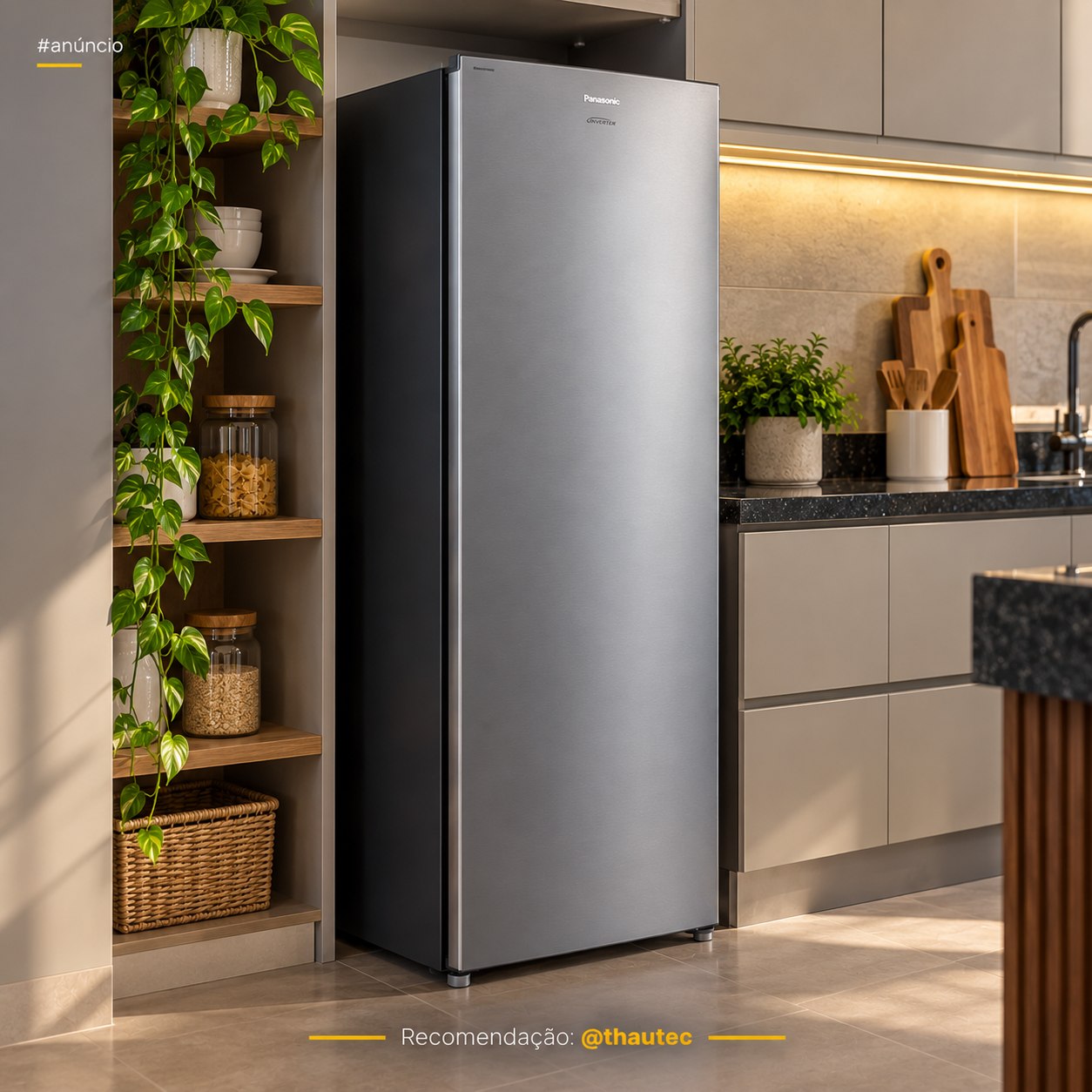 Freezer e Refrigerador Vertical 201L Philco 2 em 1 Inox 110v (PFV205I)