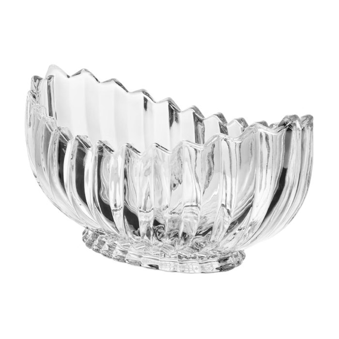 Centro de Mesa de Cristal Geneva 28cm x 15cm x 13,5cm