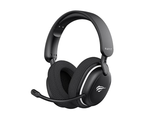 Havit Headset Gamer Fuxi H7SE, Sem Fio 2.4GHz e Bluetooth, Drivers 40mm
