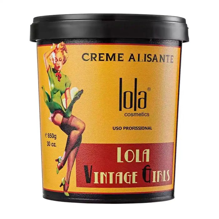Creme Alisante Lola Cosmetics Hair Vintage Girl 850g