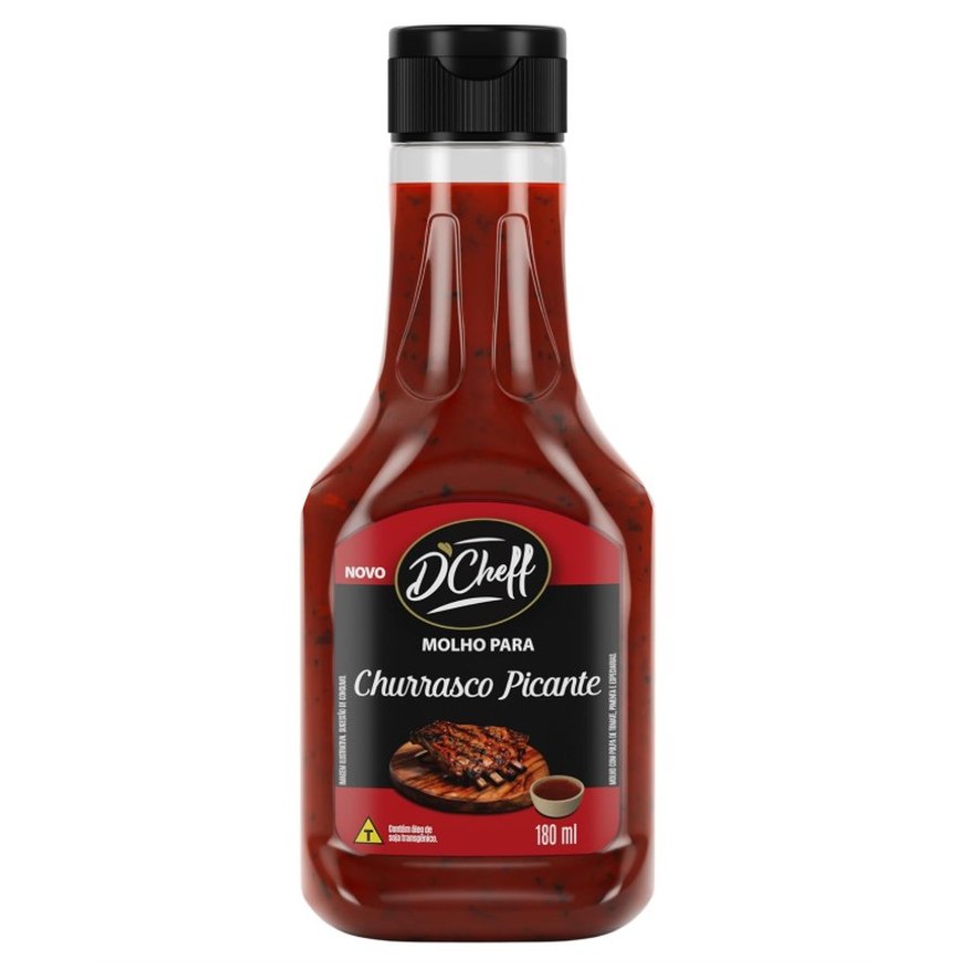 D'Cheff, Molho para Churrasco Picante, 180ml