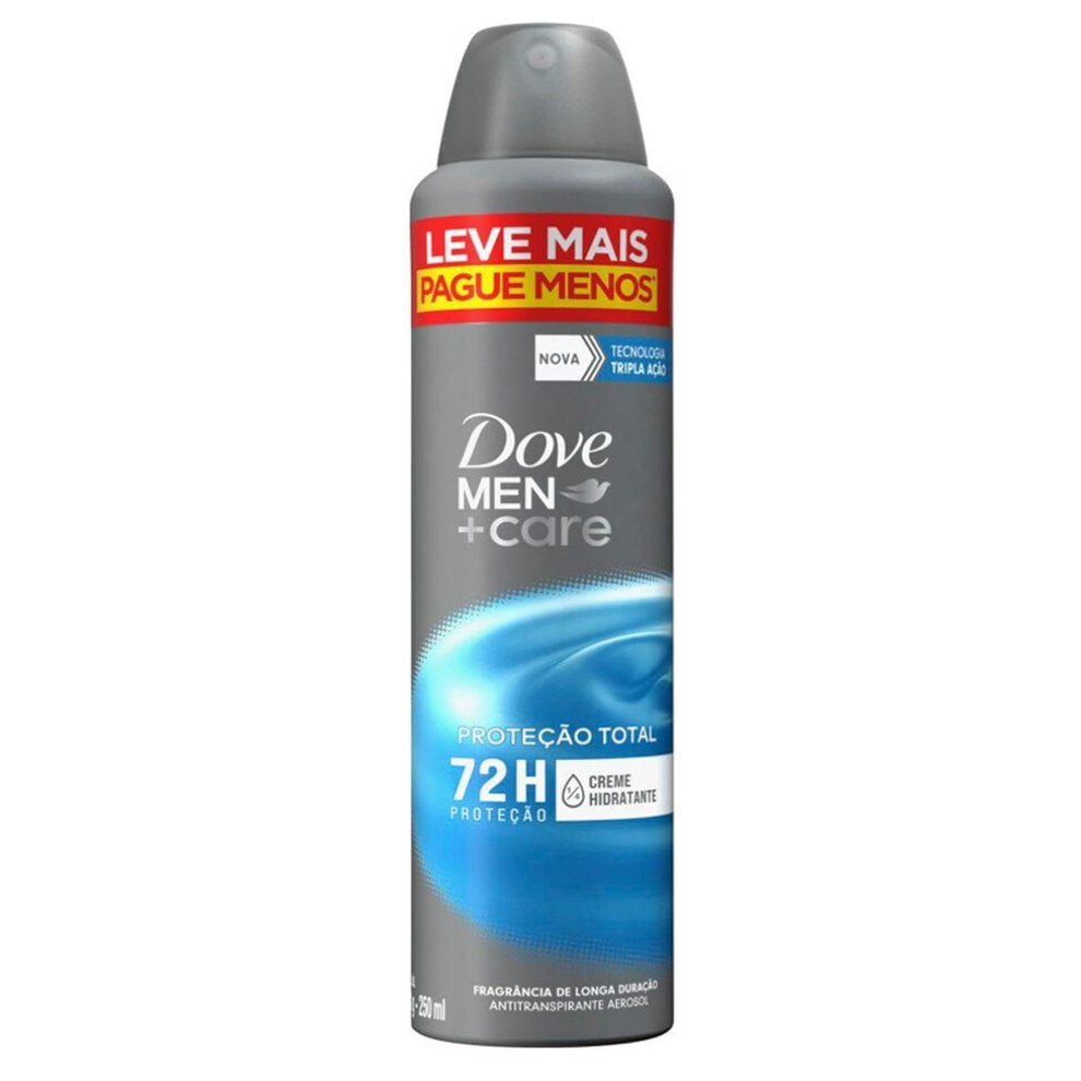 Dove Men+Care Antitranspirante Aerosol Proteção Total 250 ml