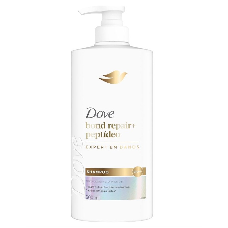 Dove Shampoo Bond Intense Repair + Peptídeo 600ml