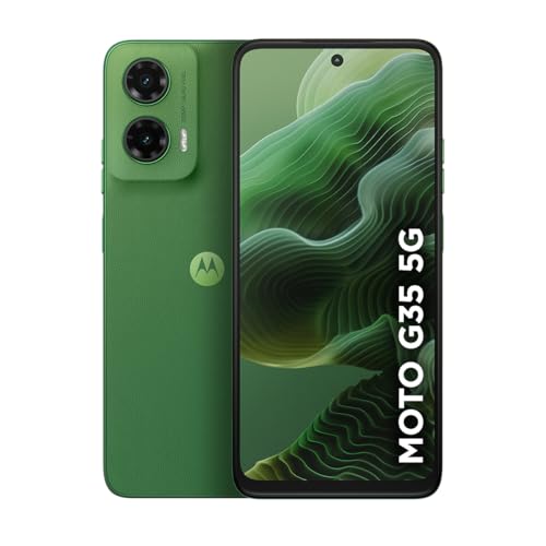 Celular Motorola Moto g35 5G - 128GB 12GB e Camera 50MP com AI NFC Tela 6.7" com Superbrilho - Verde