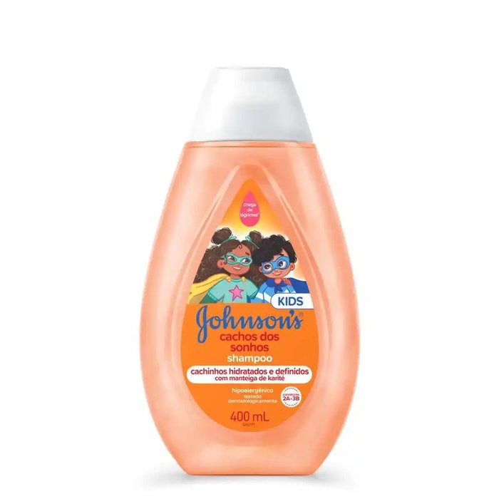 Shampoo Johnson's Baby Cachos dos Sonhos 400ml
