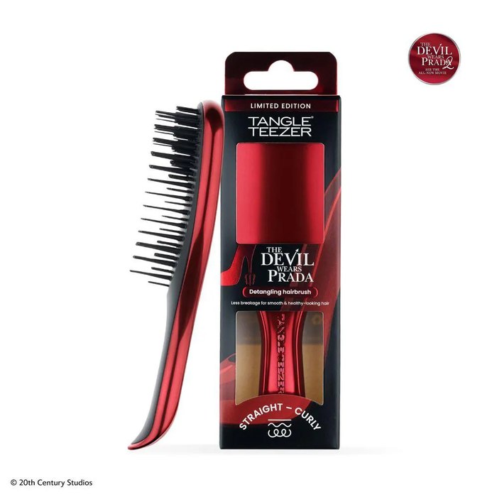 Escova de Cabelo Desembaraçadora The Mini Ultimate Detangler Diabo Veste Prada 2