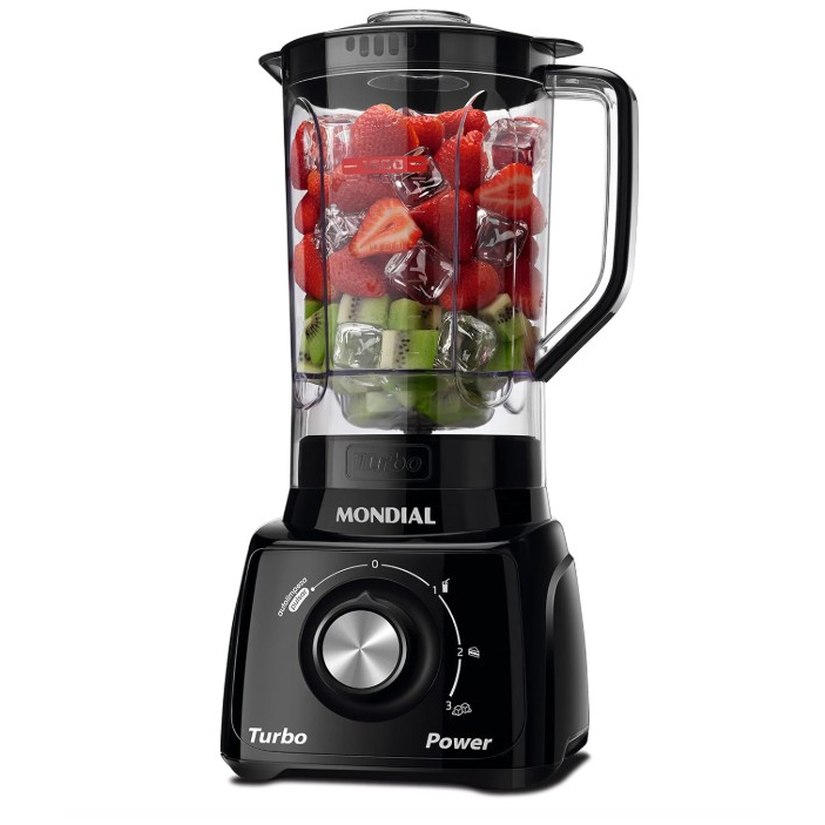 MONDIAL Liquidificador Turbo Power Preto 550W L-99 FB