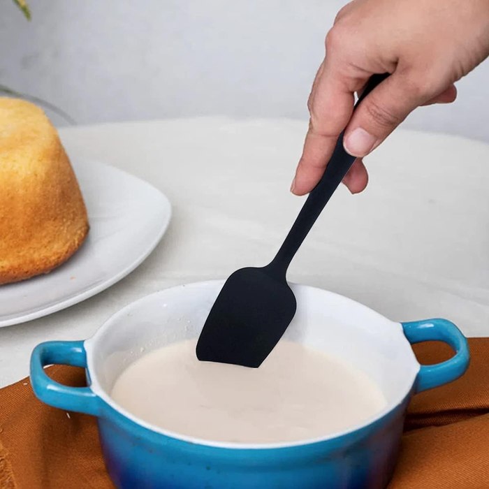 Espátula de Silicone Preto Mimo Style