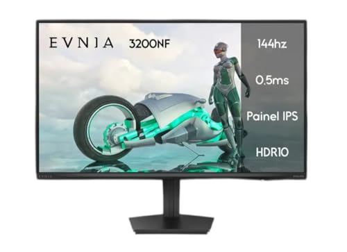 Monitor Gamer Philips Evnia 23.8" 144HZ 0,5MS 24M2N3200NF POUCAS UNIDADES
