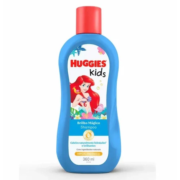 Shampoo Huggies Kids Brilho Mágico 360ml