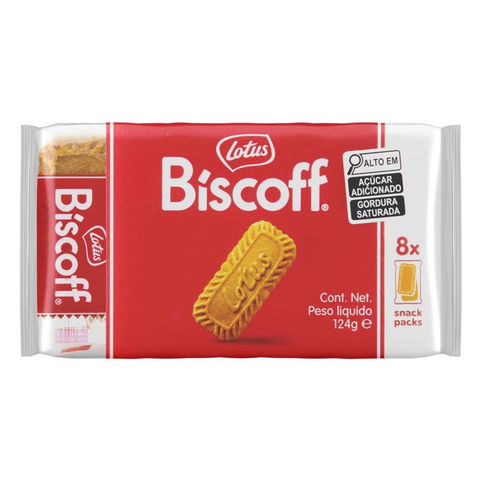 Biscoito Doce Lotus Biscoff 124G
