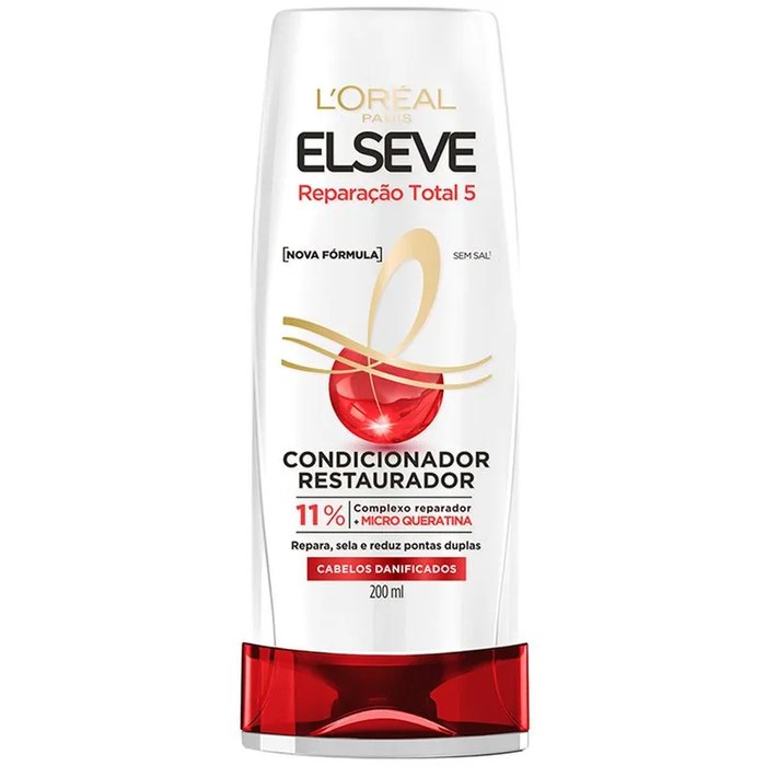 Condicionador L'Oréal Paris Elseve Reparação Total 5 200ml
