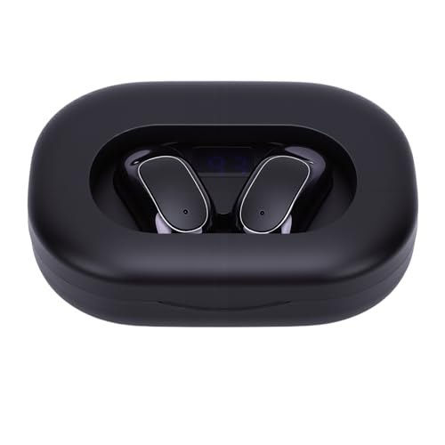 Fabater Fones de Ouvido para Tradutor de Idiomas, Alta Precisão, Tradução Em Tempo Real, Fone de Ouvido para Profissionais de Negócios, 164 Idiomas Bluetooth 5.49, Transmissão de Som Estável (Preta)