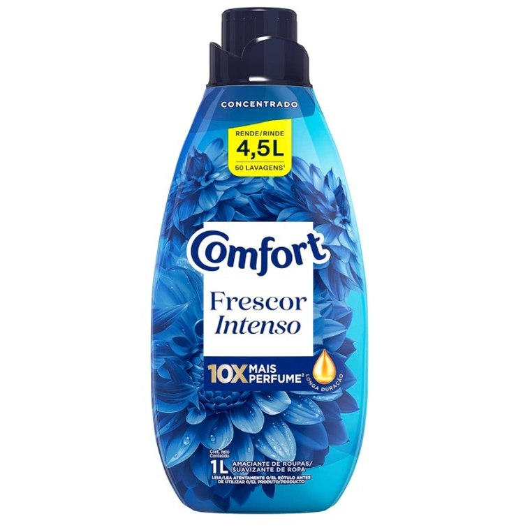 Comfort Amaciante Concentrado Frescor Intenso 1 L