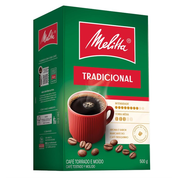 Café Tradicional Melitta Vácuo 500g
