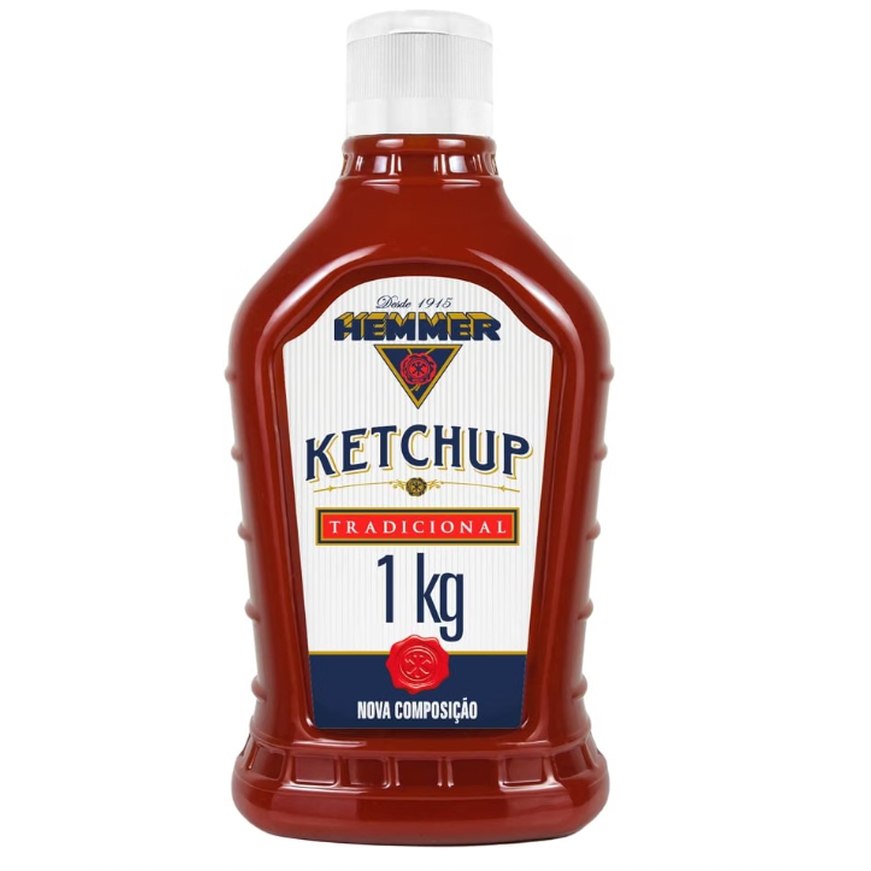 Hemmer Ketchup Tradicional Bisnaga 1kg