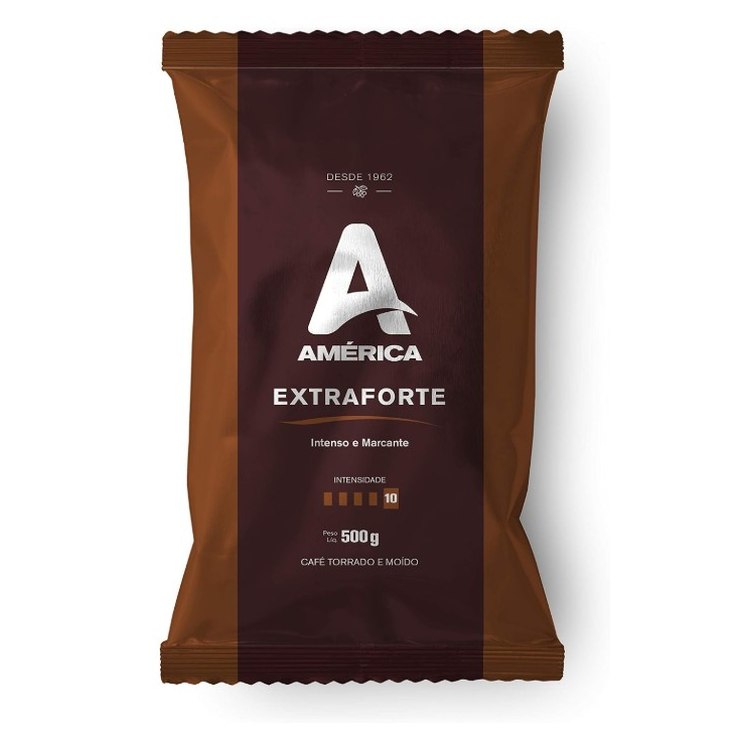 América Café Torrado E Moído Almofada Extraforte 500 G