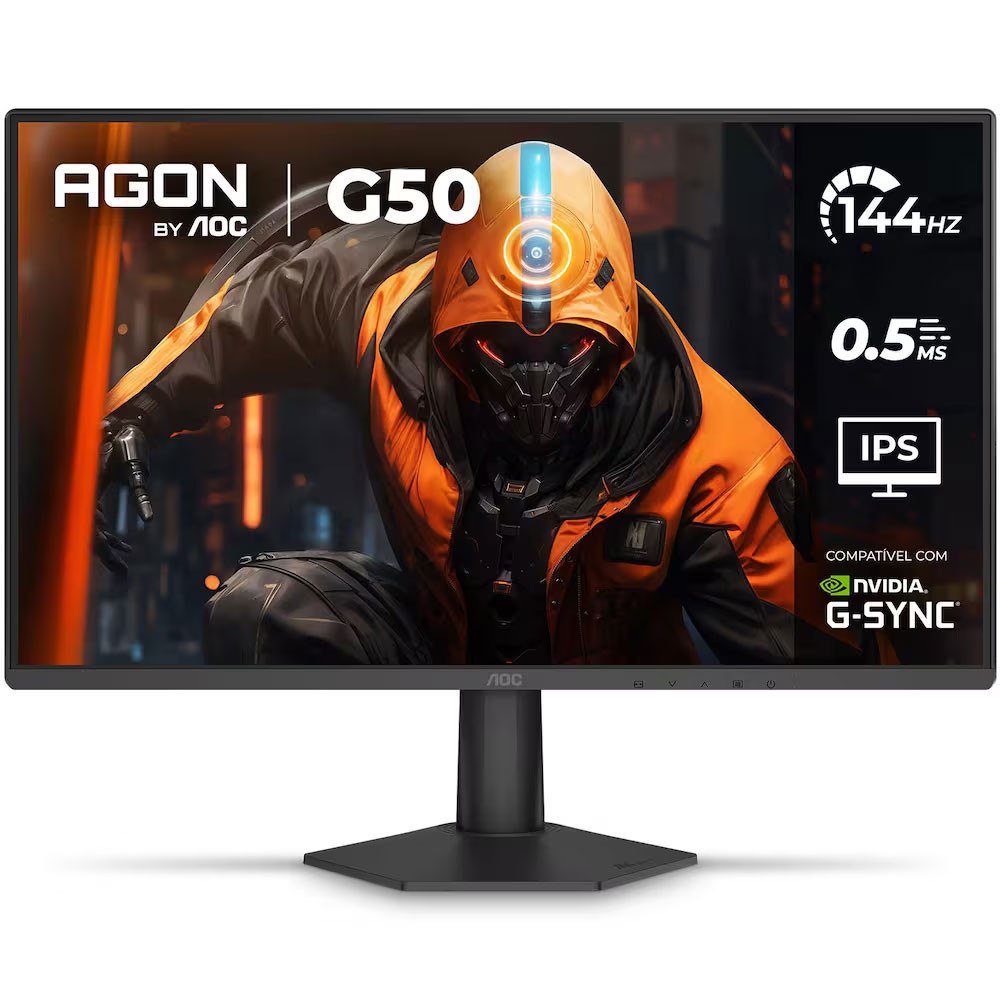 Monitor Gamer AOC AGON 24G50F 144Hz (VERSÃO 24 POLEGADAS)