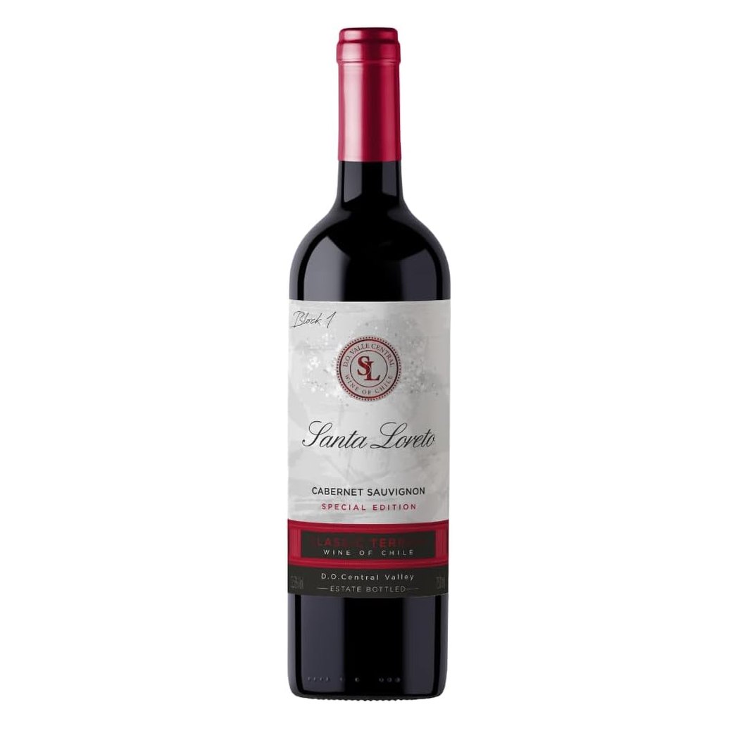 Vinho Fino Tinto Chileno Santa Loreto Varietal Cabernet Sauvignon 750ml
