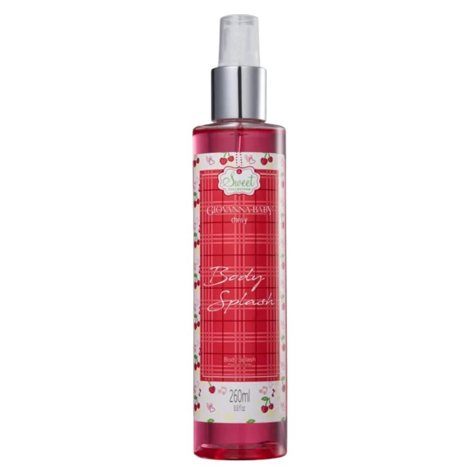 Desodorante Corporal Giovanna Baby 260Ml Body Splash Cherry
