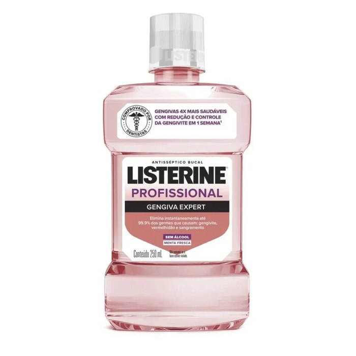 Enxaguante Bucal Listerine Profissional Gengiva Expert 250ml