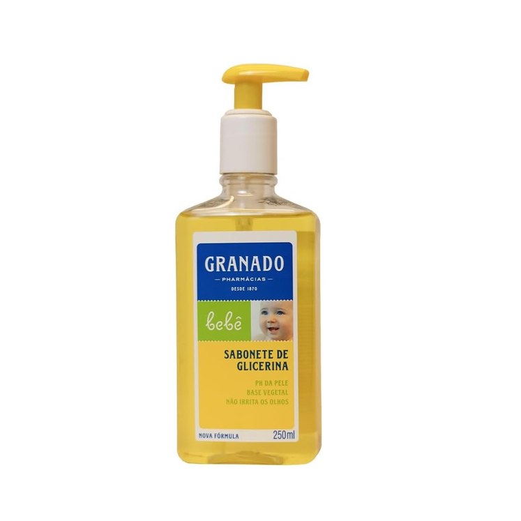 Sabonete Líquido Glicerinado Granado Bebê 250ml