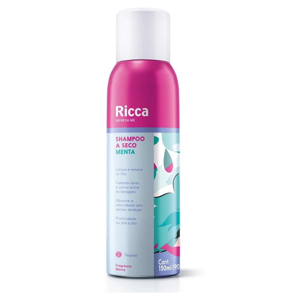 Ricca Shampoo A Seco Menta 150ml