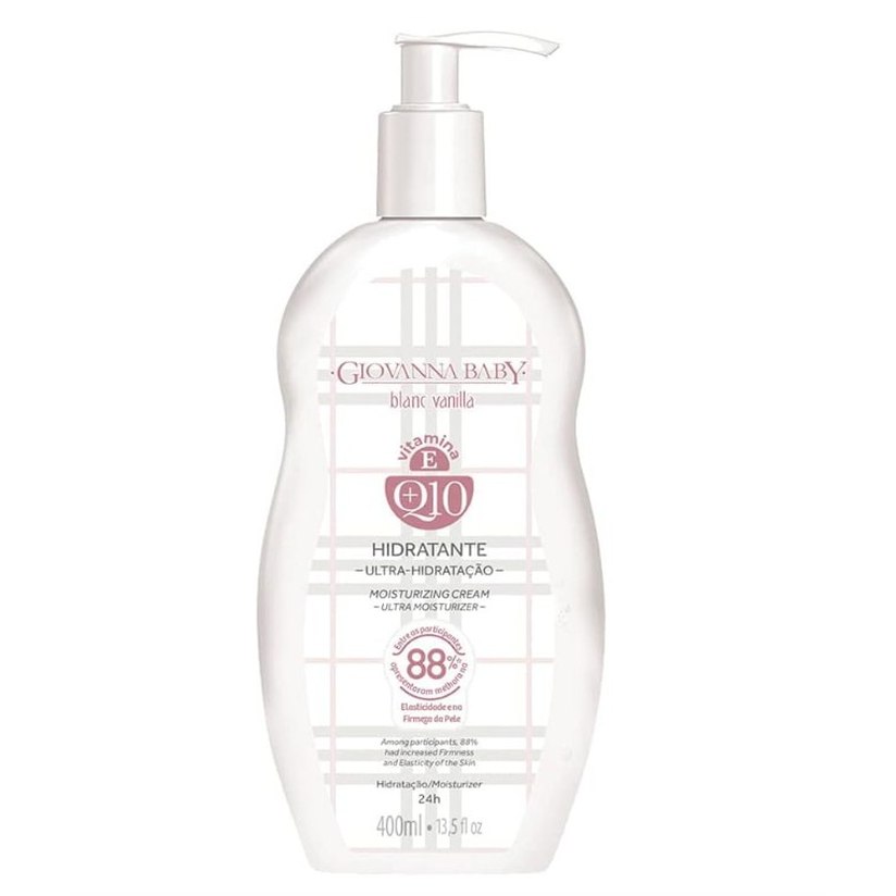 Loção Corporal Hidratante Giovanna Baby 400Ml Blanc Vanilla