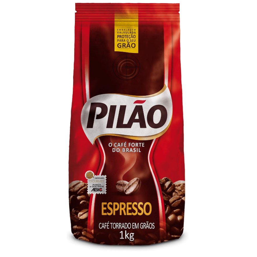 Café Pilão Grãos Espresso Pouch 1kg