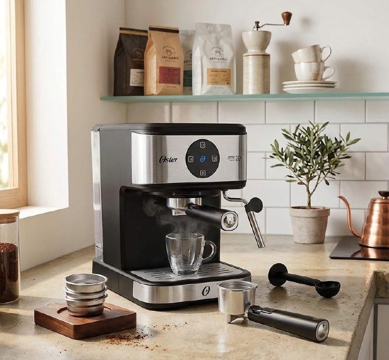 Oster CAFETEIRA ESPRESSO DIGITAL em pó e Cápsulas (OCAF900)