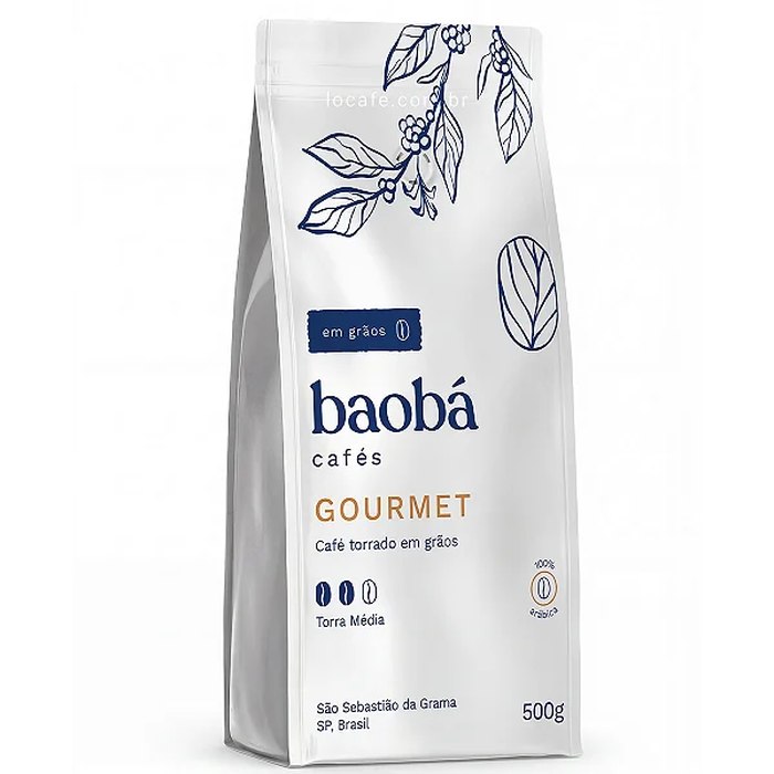 Café em Grãos Baobá Gourmet 500g