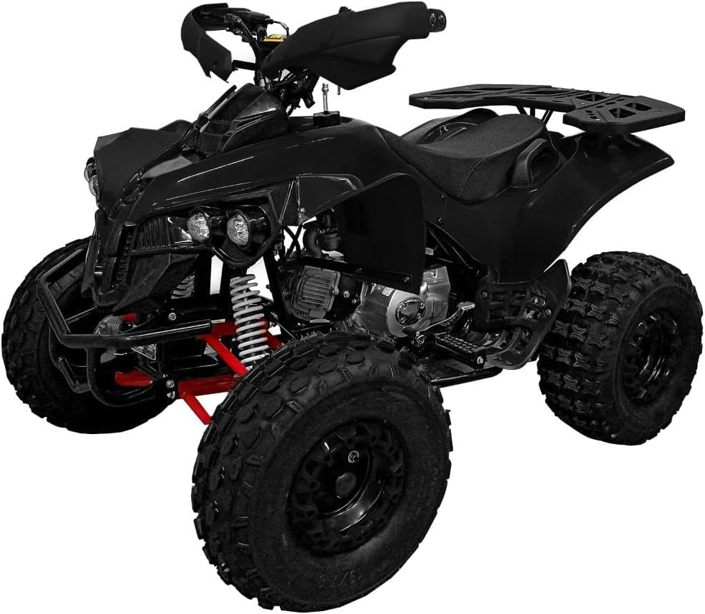SP Regional - Quadriciclo Atv 125cc Gasolina P Elétrica com Ré 0 km Freio a Disco 4t - Tatv125 - Preto