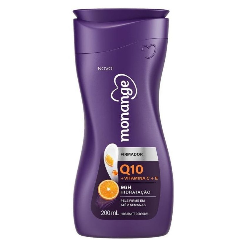 Monange Hidratante Firmador Q10 Vitamina C + E – Pele Extrasseca Com Ação Desodorante 200Ml