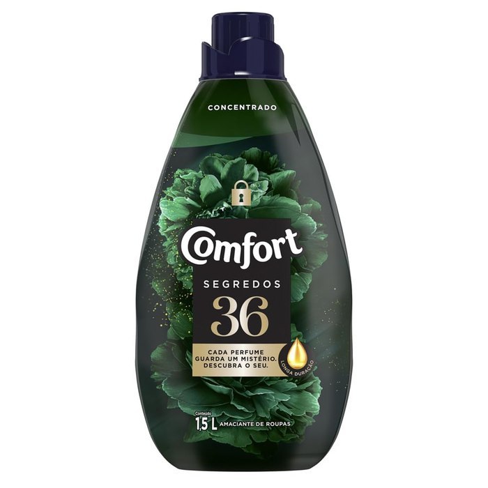 Amaciante Concentrado Comfort 36 Segredos 1,5L