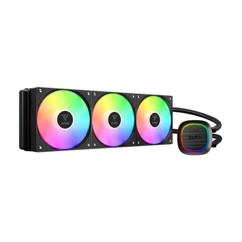 Water Cooler 360mm Gamdias Aura Gl360 V2 Argb Preto Intel Lga2066 Amd Am5 POUCAS UNIDADES