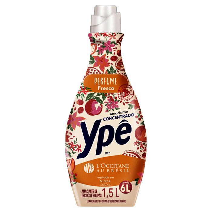 Amaciante Concentrado Ypê Ninfa das Águas 1,5L