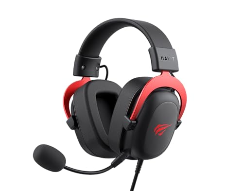Headphone Fone de Ouvido Havit H2002d Black Red